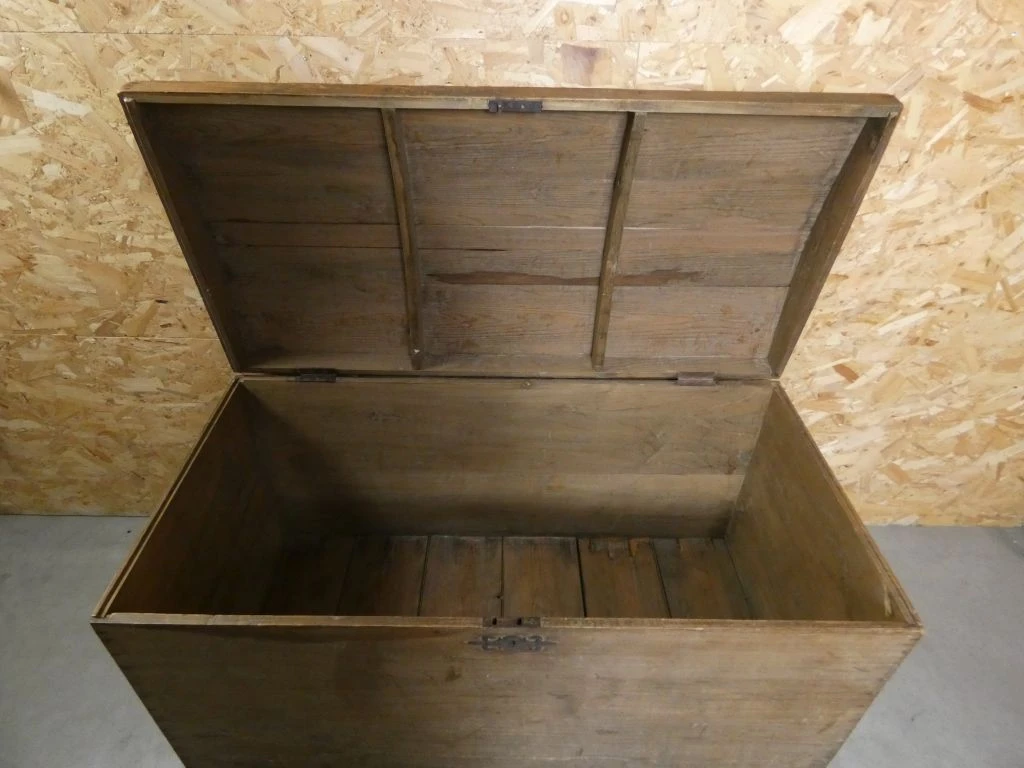 Houten kist met deksel - foto 2