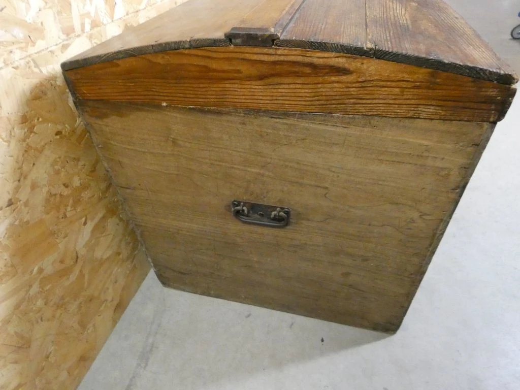 Houten kist met deksel - foto 5