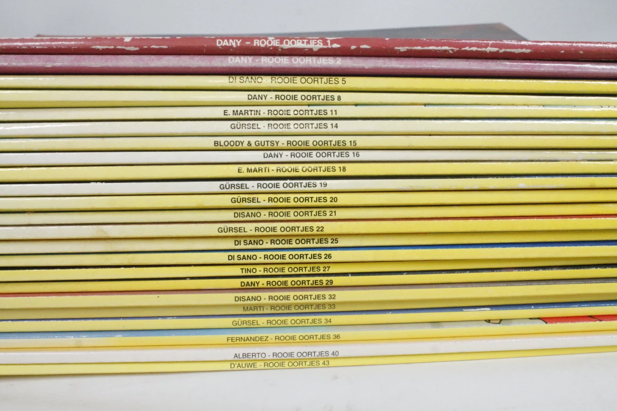 Verzameling Rooie Oortjes stripboeken - foto 2