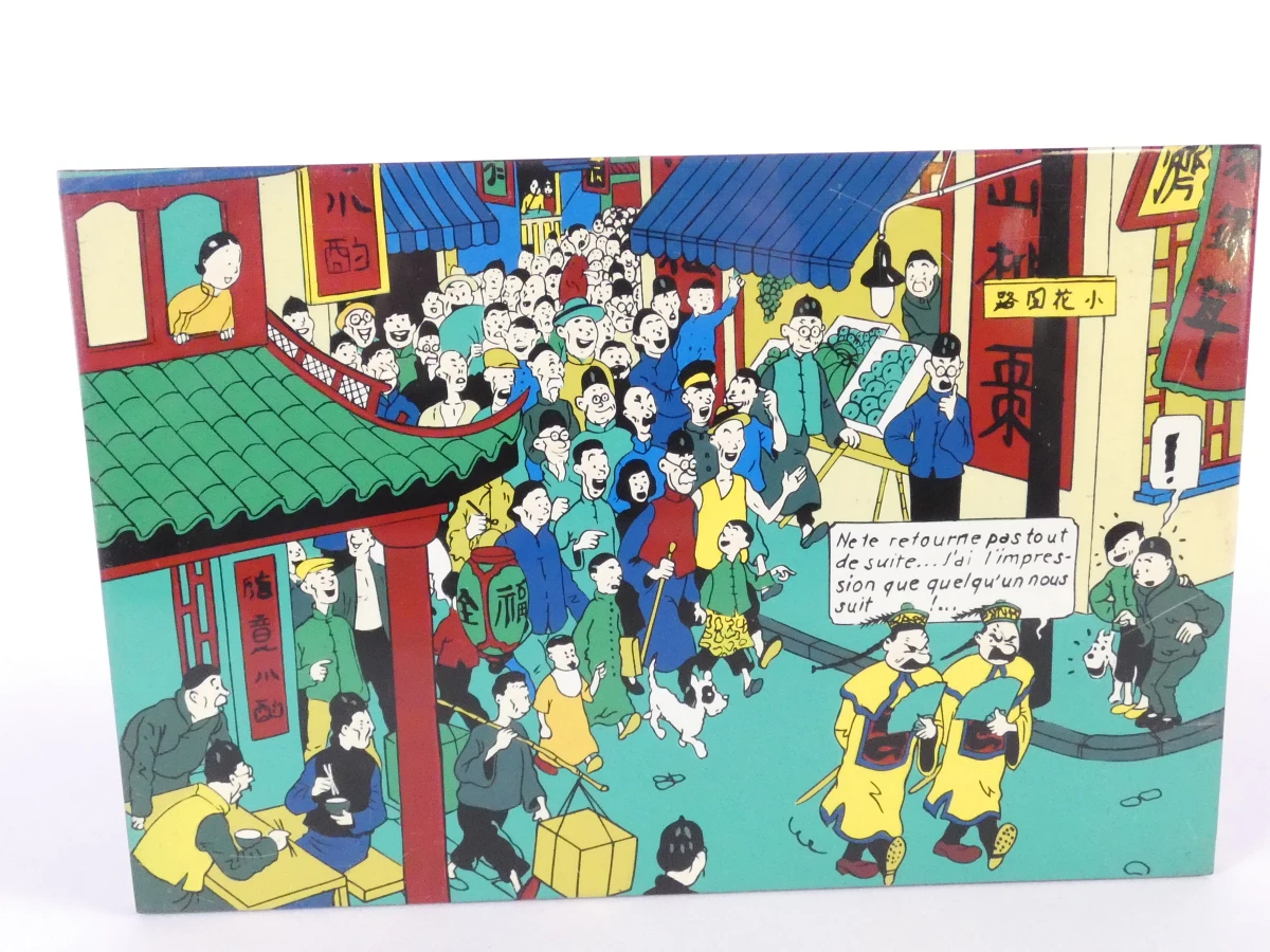 Set van 6 decoratieve Kuifje (Tintin) wandpanelen - foto 4