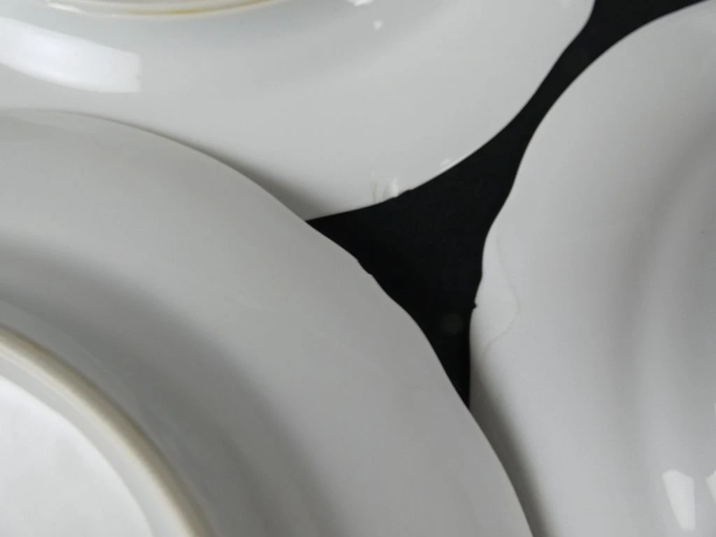 Porseleinen servies Limoges met gouddecoratie - foto 9