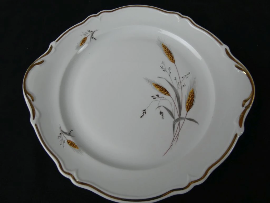 Porseleinen servies Limoges met gouddecoratie - foto 5