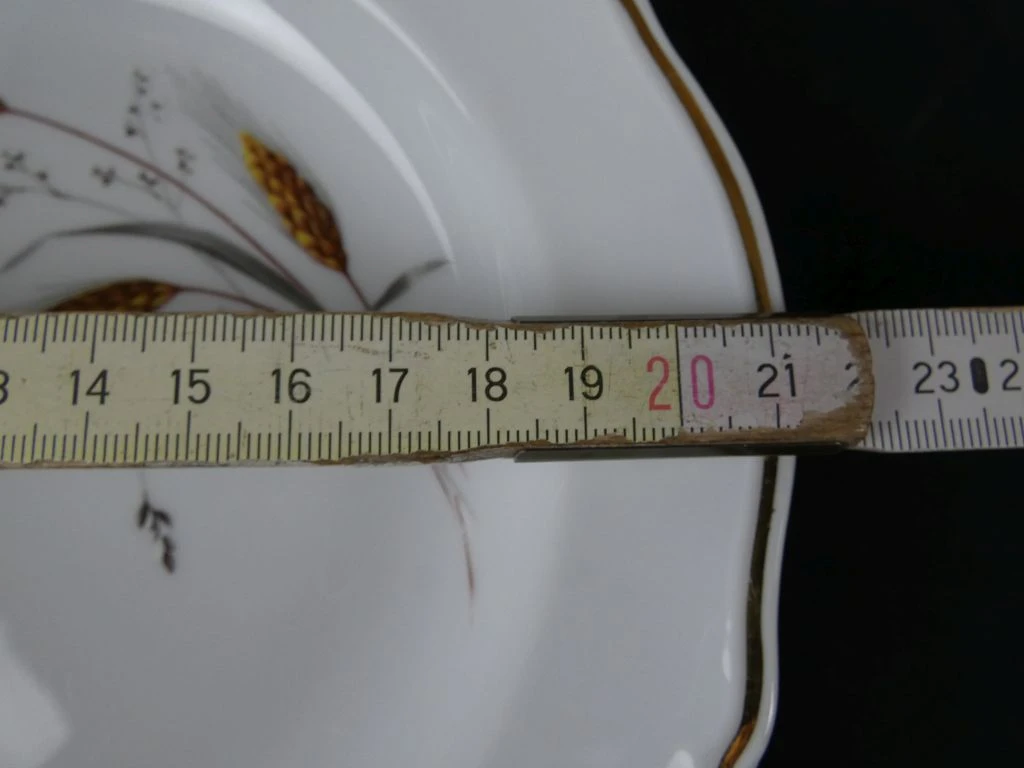 Porseleinen servies Limoges met gouddecoratie - foto 7