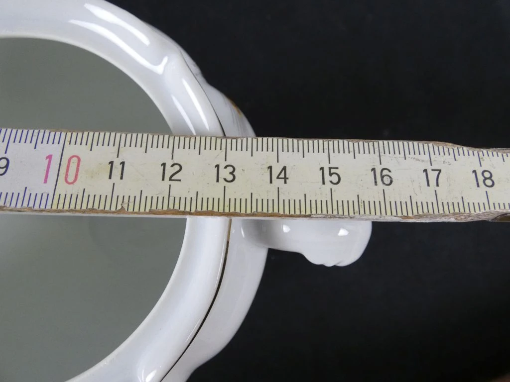 Porseleinen servies Limoges met gouddecoratie - foto 14