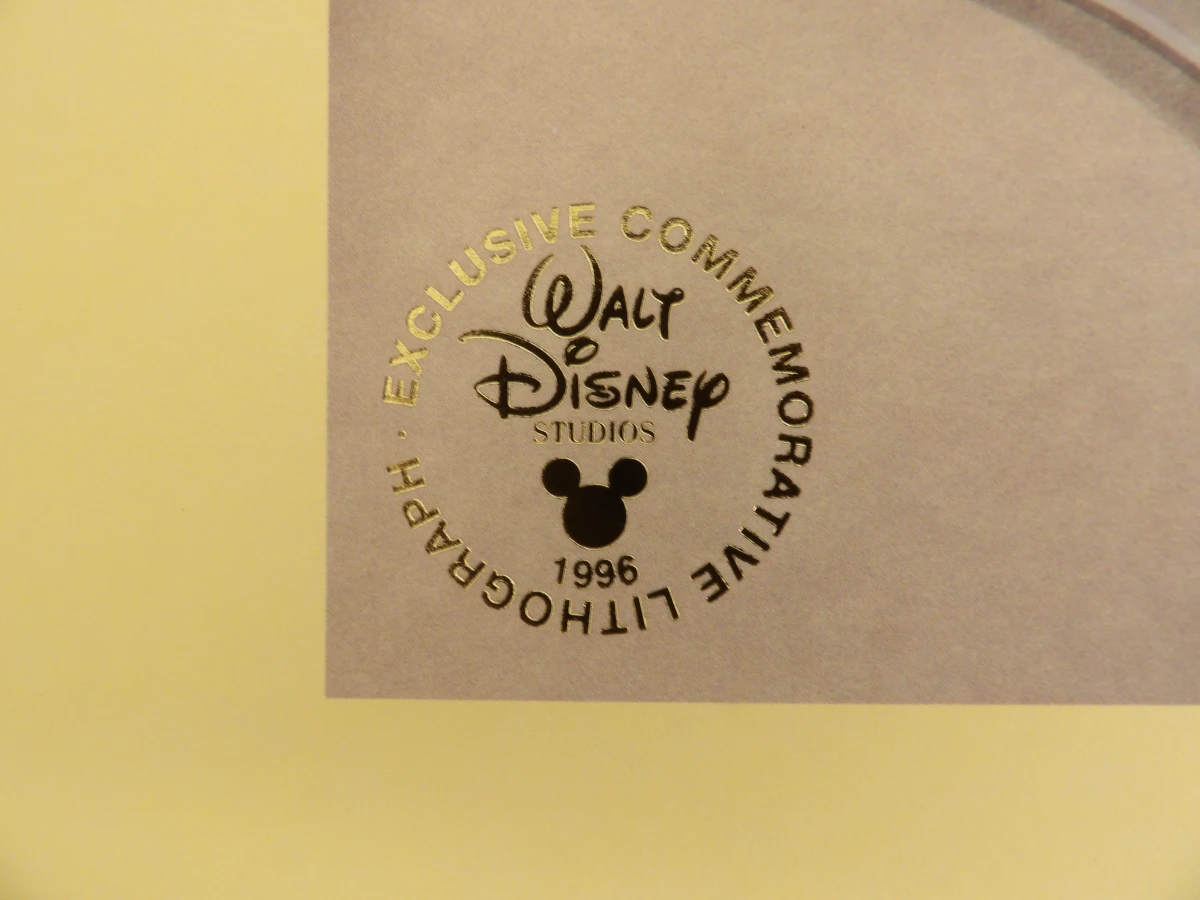 Disney Pocahontas Exclusive Commemorative Lithograph set (1996) - foto 5