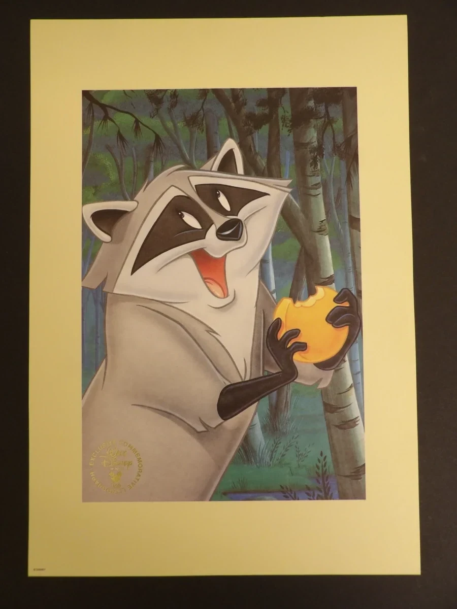 Disney Pocahontas Exclusive Commemorative Lithograph set (1996) - foto 4