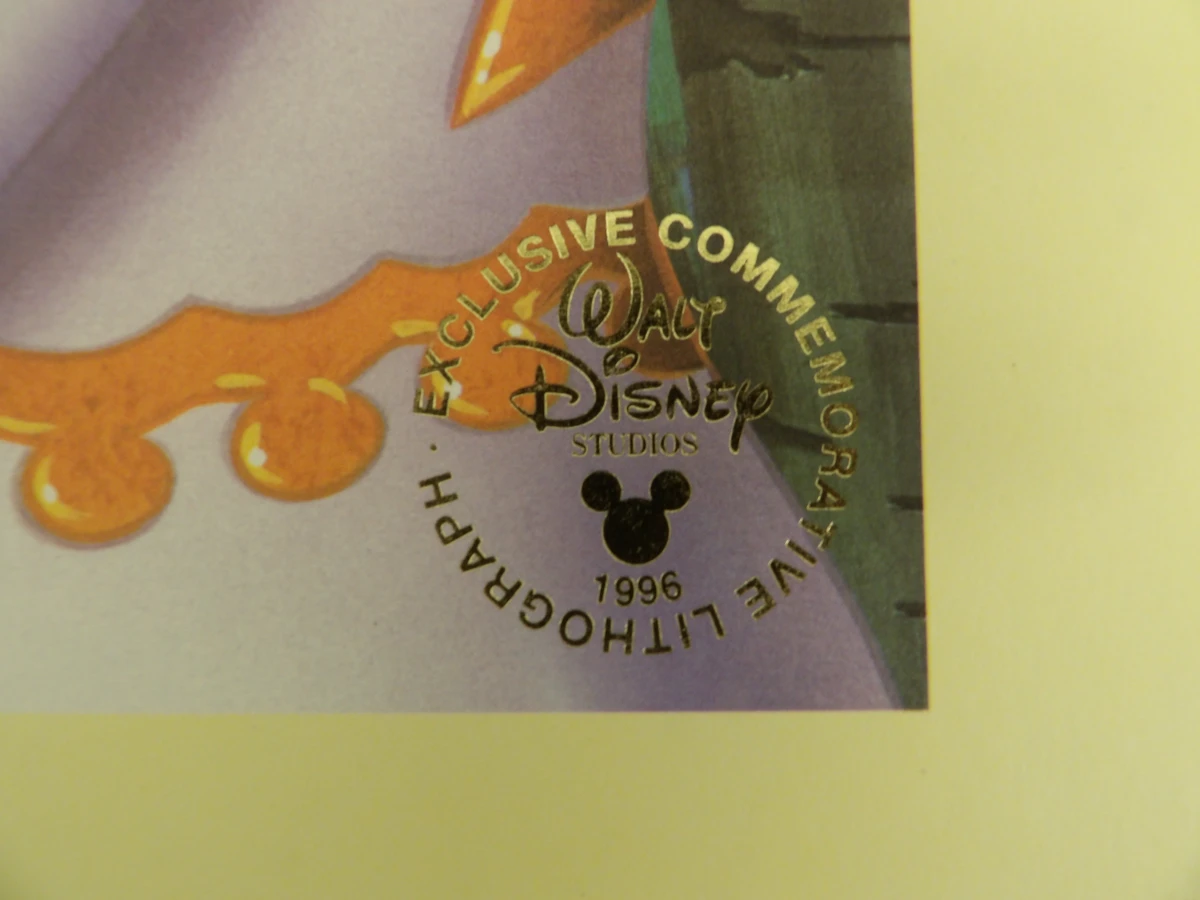 Disney Pocahontas Exclusive Commemorative Lithograph set (1996) - foto 3