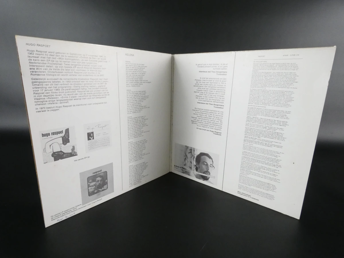 Vinyl dubbelalbum Alles van Hugo Raspoet - foto 2