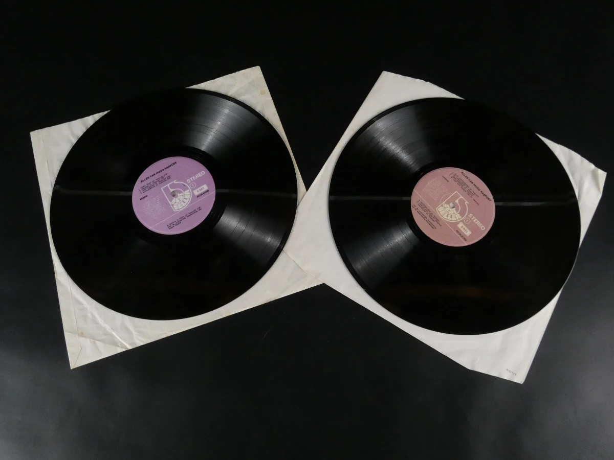 Vinyl dubbelalbum Alles van Hugo Raspoet - foto 3