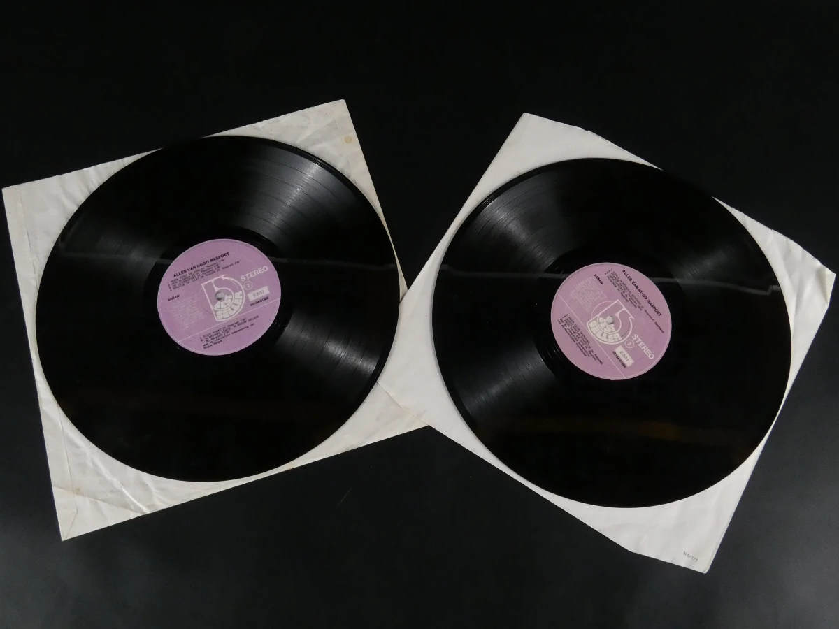 Vinyl dubbelalbum Alles van Hugo Raspoet - foto 6