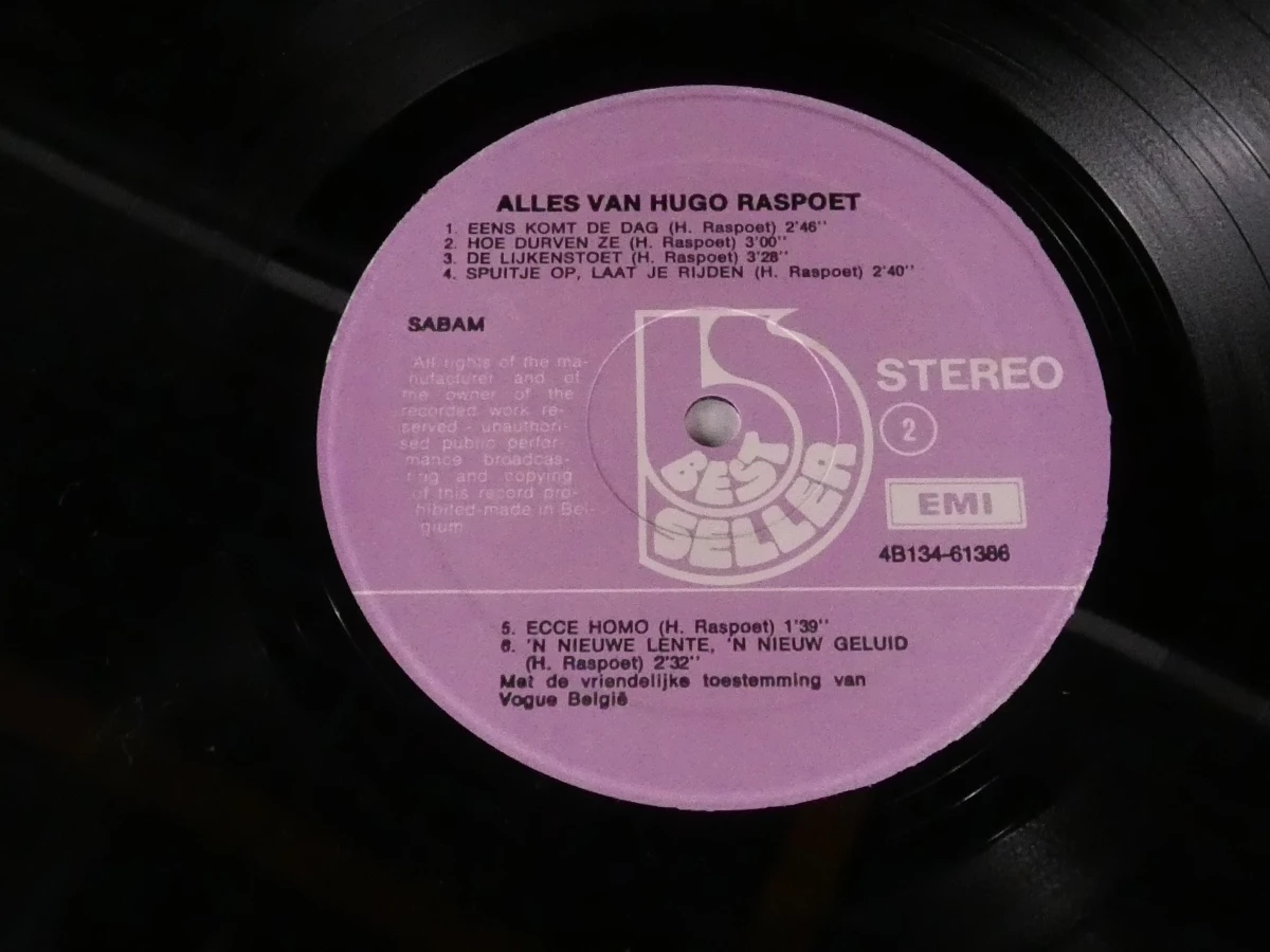 Vinyl dubbelalbum Alles van Hugo Raspoet - foto 7