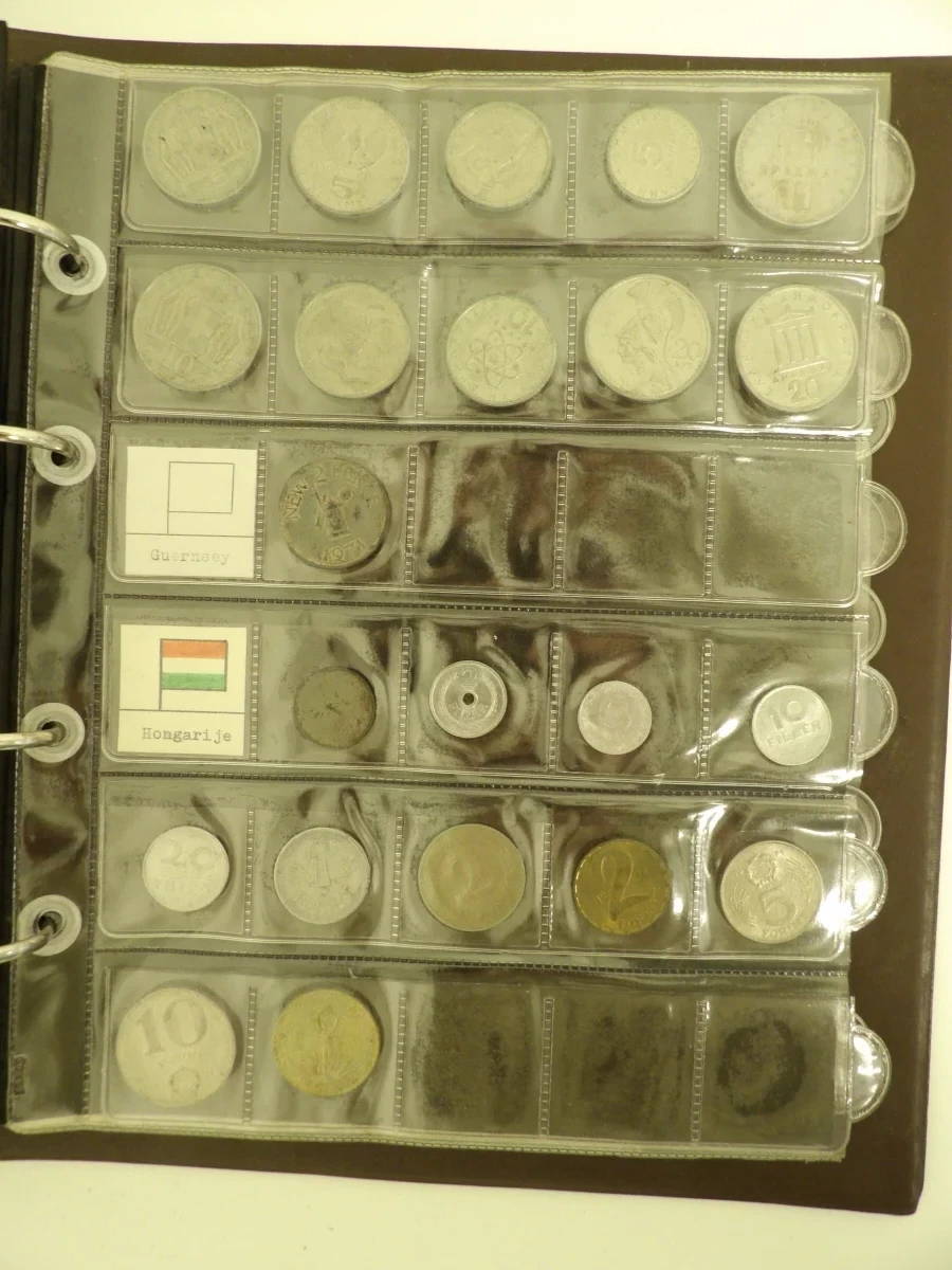 Verzamelalbum oude Europese munten (ca. 223 stuks) - foto 6