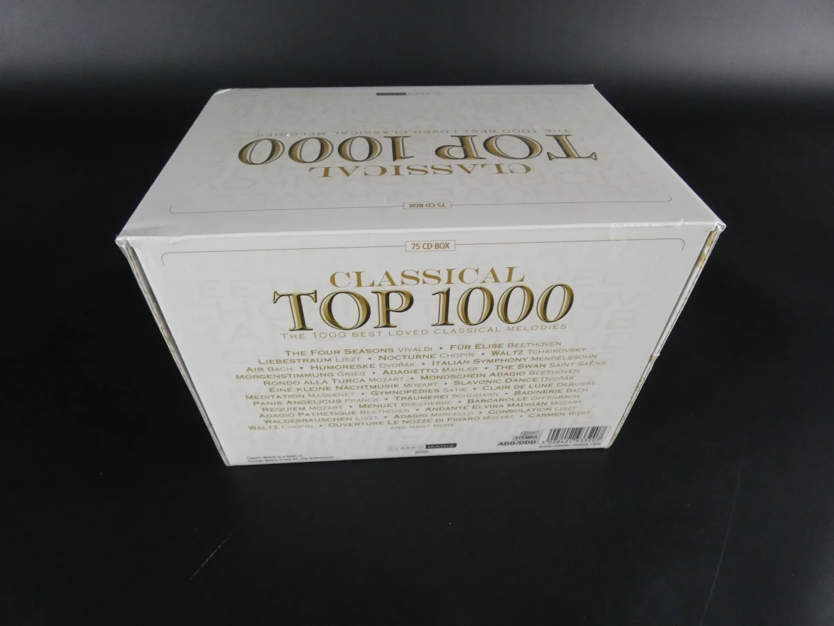 Classical Top 1000 CD-box met 75 klassieke muziekcd's - foto 4