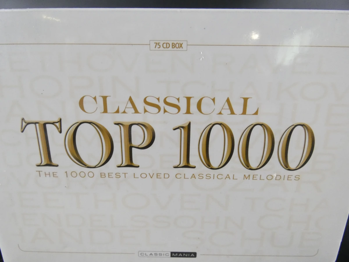 Classical Top 1000 CD-box met 75 klassieke muziekcd's - foto 9