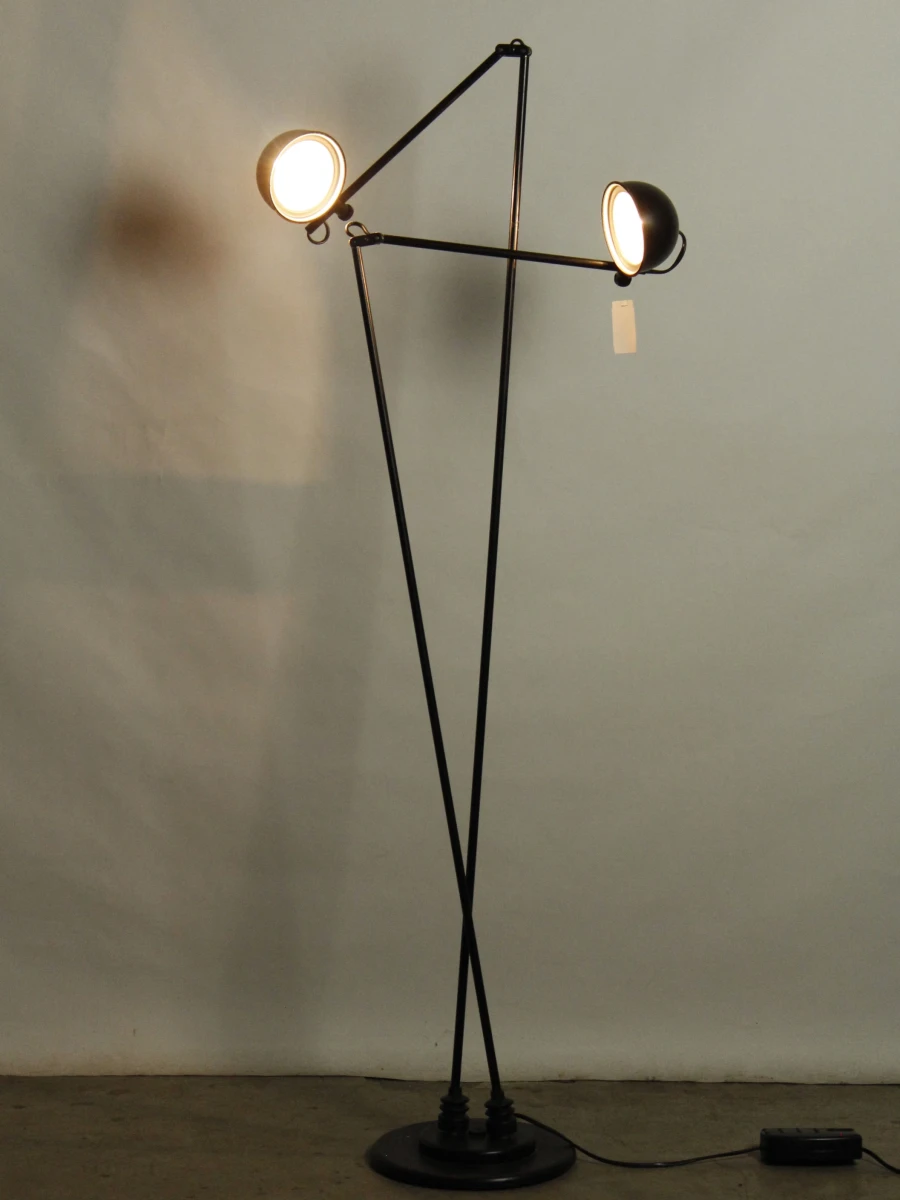 Postmoderne vintage Vloerlamp – Toegeschreven aan Pola Amstelveen (jaren '80) - foto 6