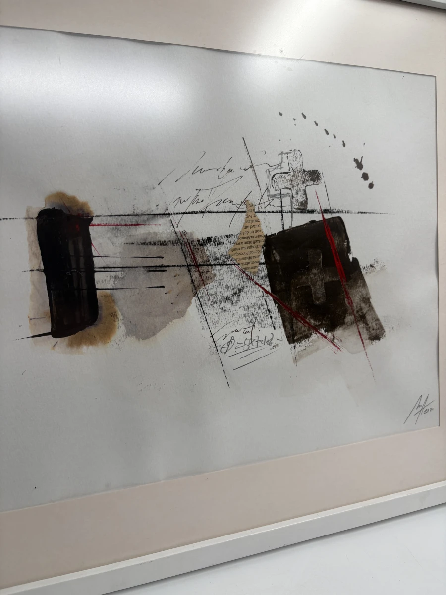 Origineel abstract kunstwerk 'forms' (2020) – Uniek werk – Kastro - foto 2