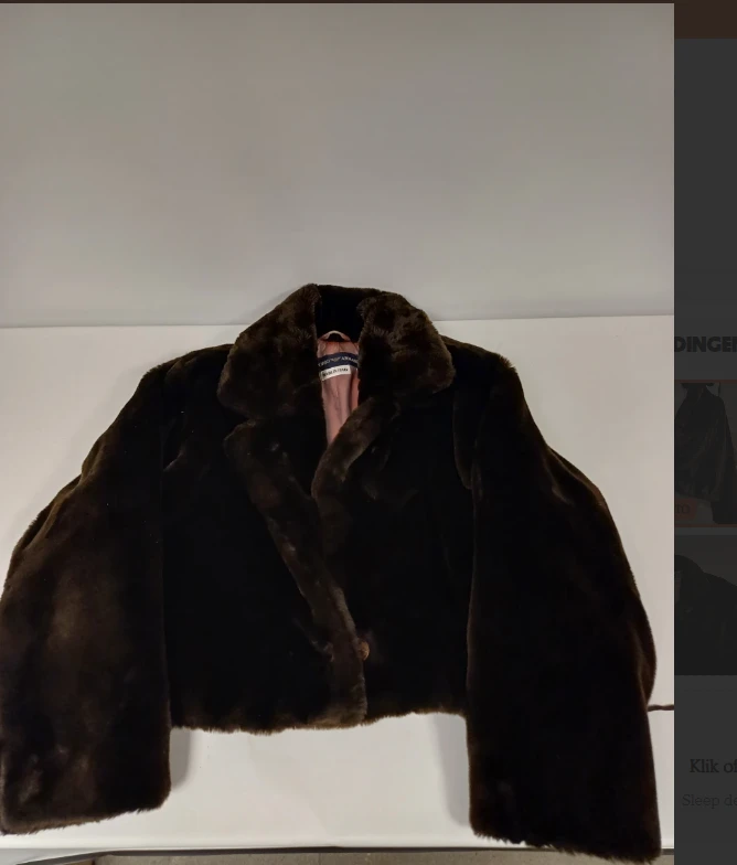 Vintage Emporio Armani faux fur jacket - foto 5