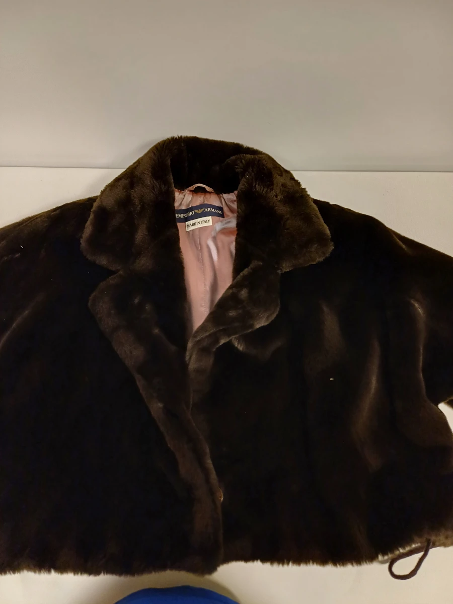 Vintage Emporio Armani faux fur jacket - foto 3