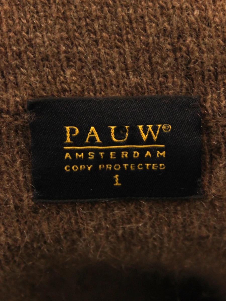 PAUW Amsterdam - Exclusieve luxe vest van 100% yakwol - taupe/bruin - foto 6