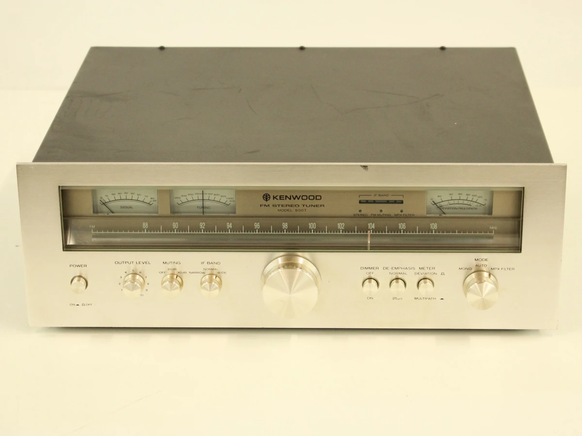 Kenwood 600T FM Stereo Tuner jaren 70 - foto 3
