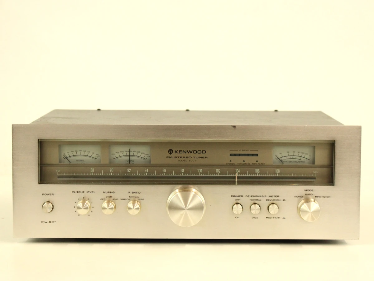 Kenwood 600T FM Stereo Tuner jaren 70 - foto 2