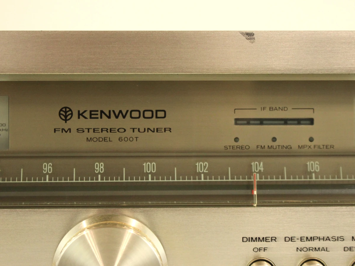 Kenwood 600T FM Stereo Tuner jaren 70 - foto 5