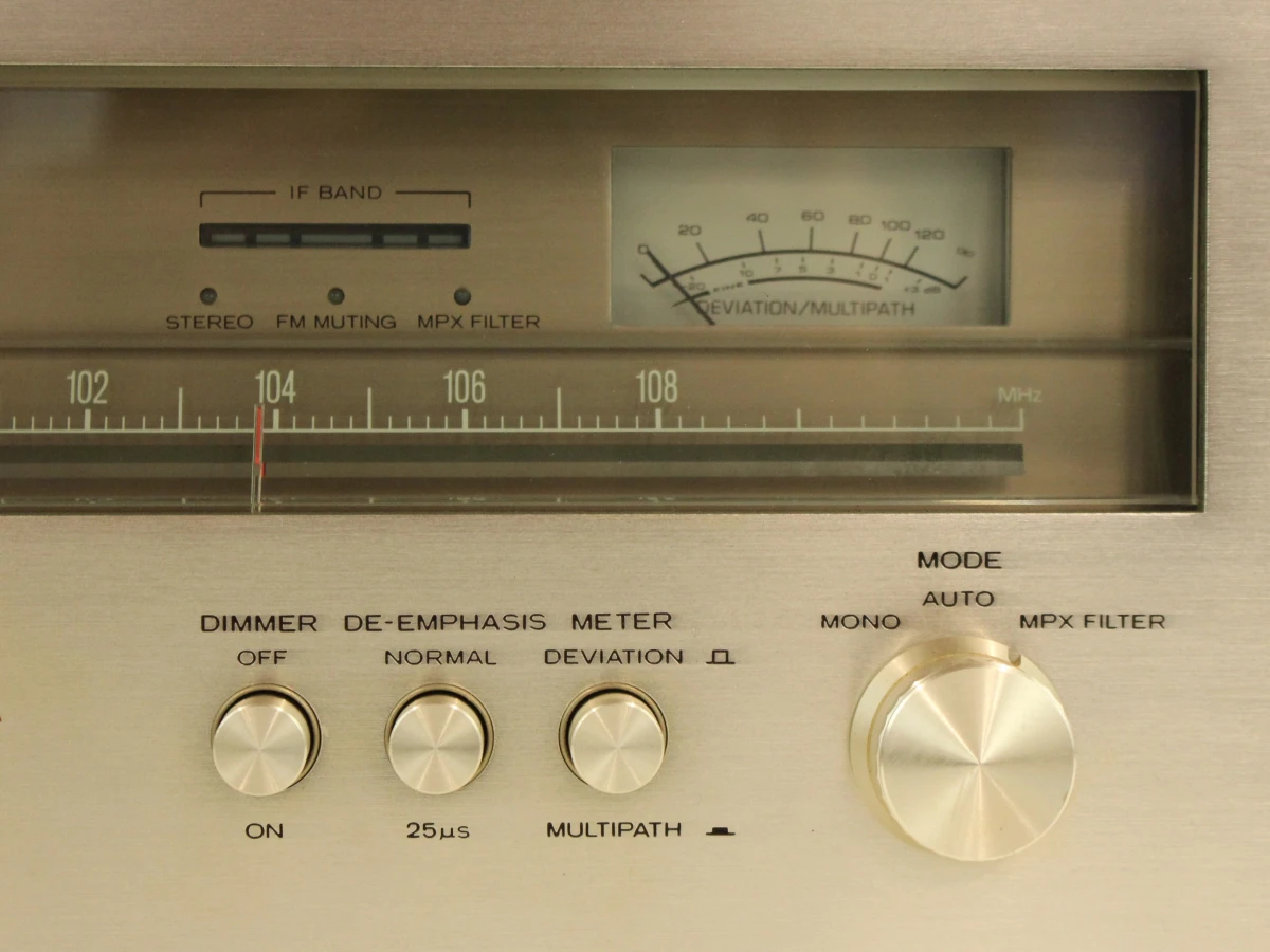 Kenwood 600T FM Stereo Tuner jaren 70 - foto 6