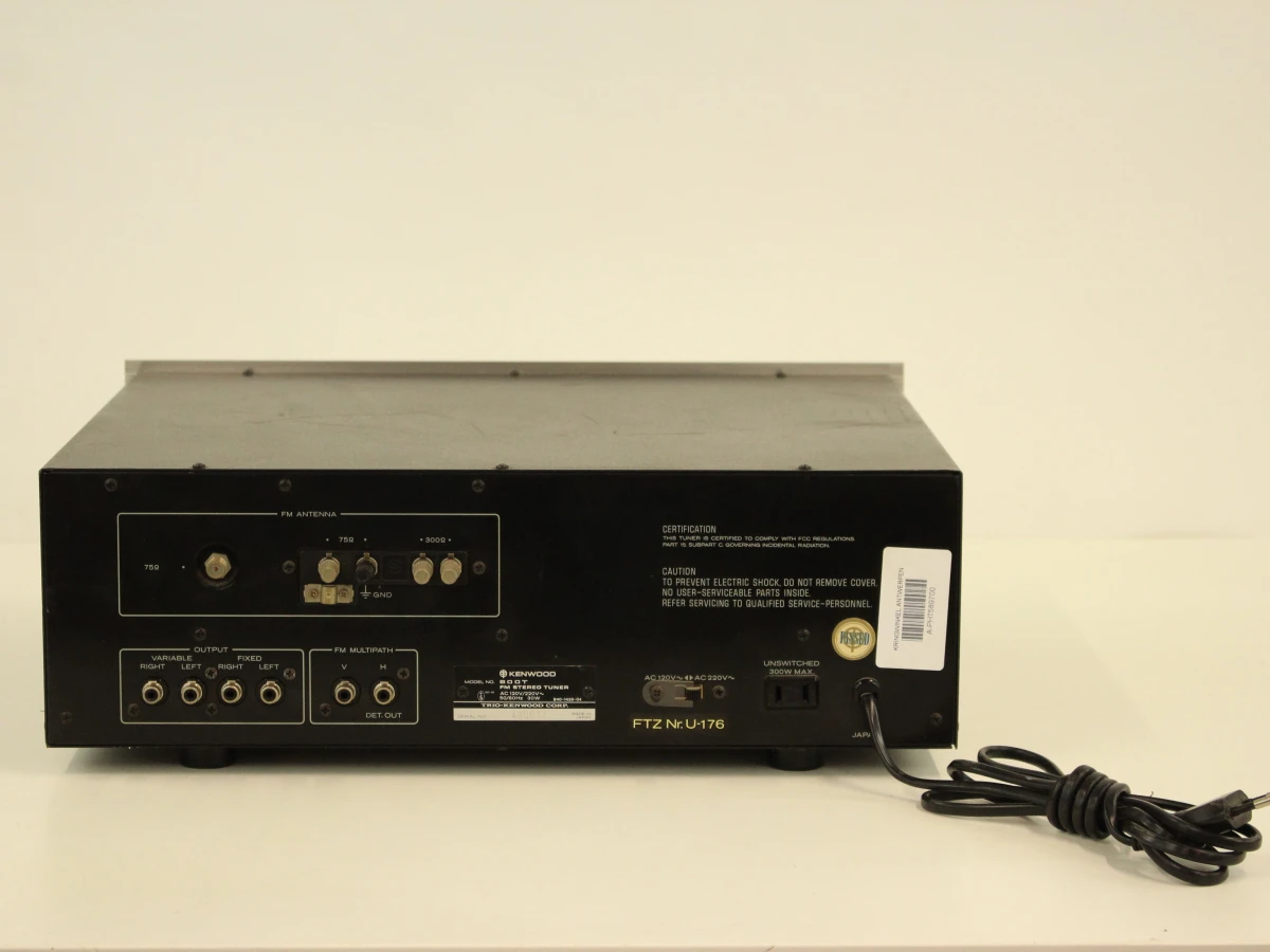 Kenwood 600T FM Stereo Tuner jaren 70 - foto 8