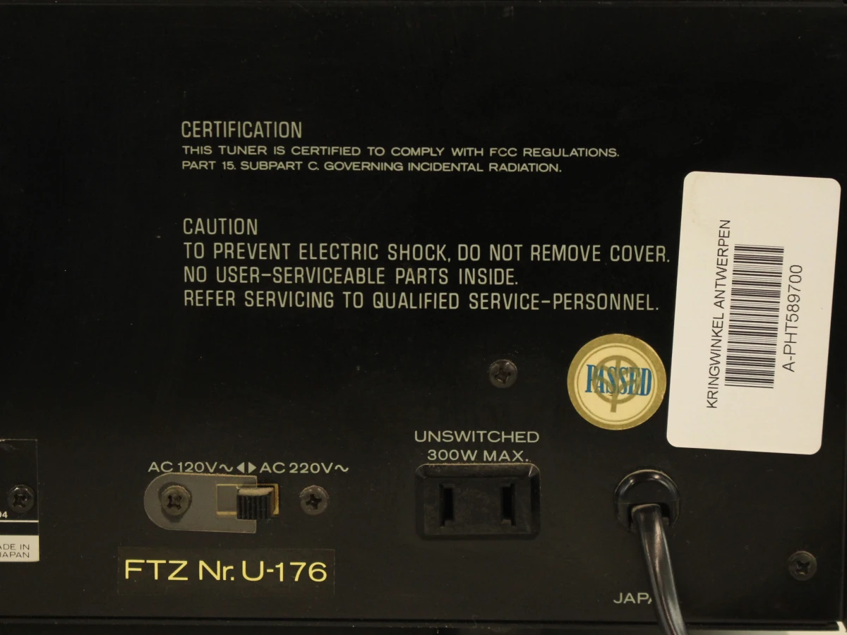 Kenwood 600T FM Stereo Tuner jaren 70 - foto 10