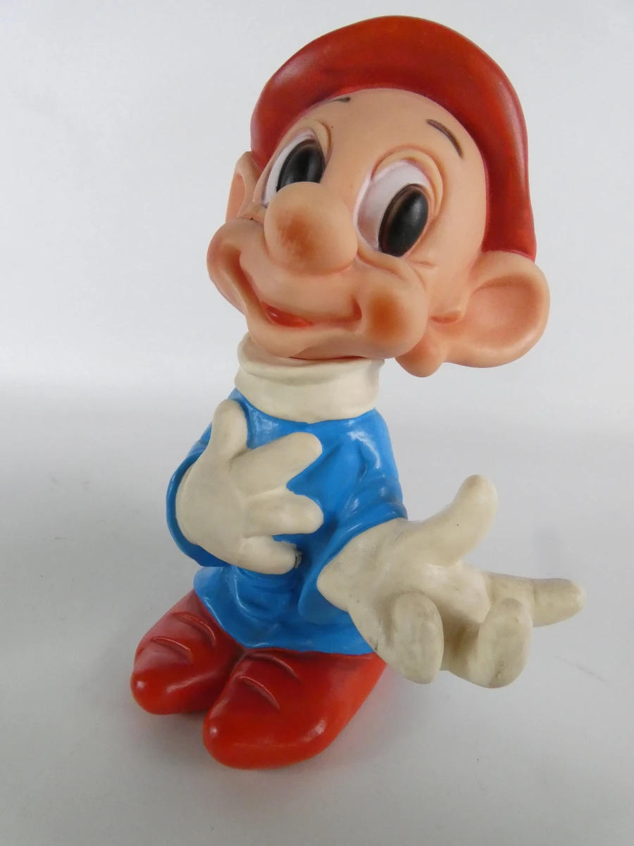 Vintage Disney Sneeuwwitje en de Zeven Dwergen – 7 figuren - foto 11