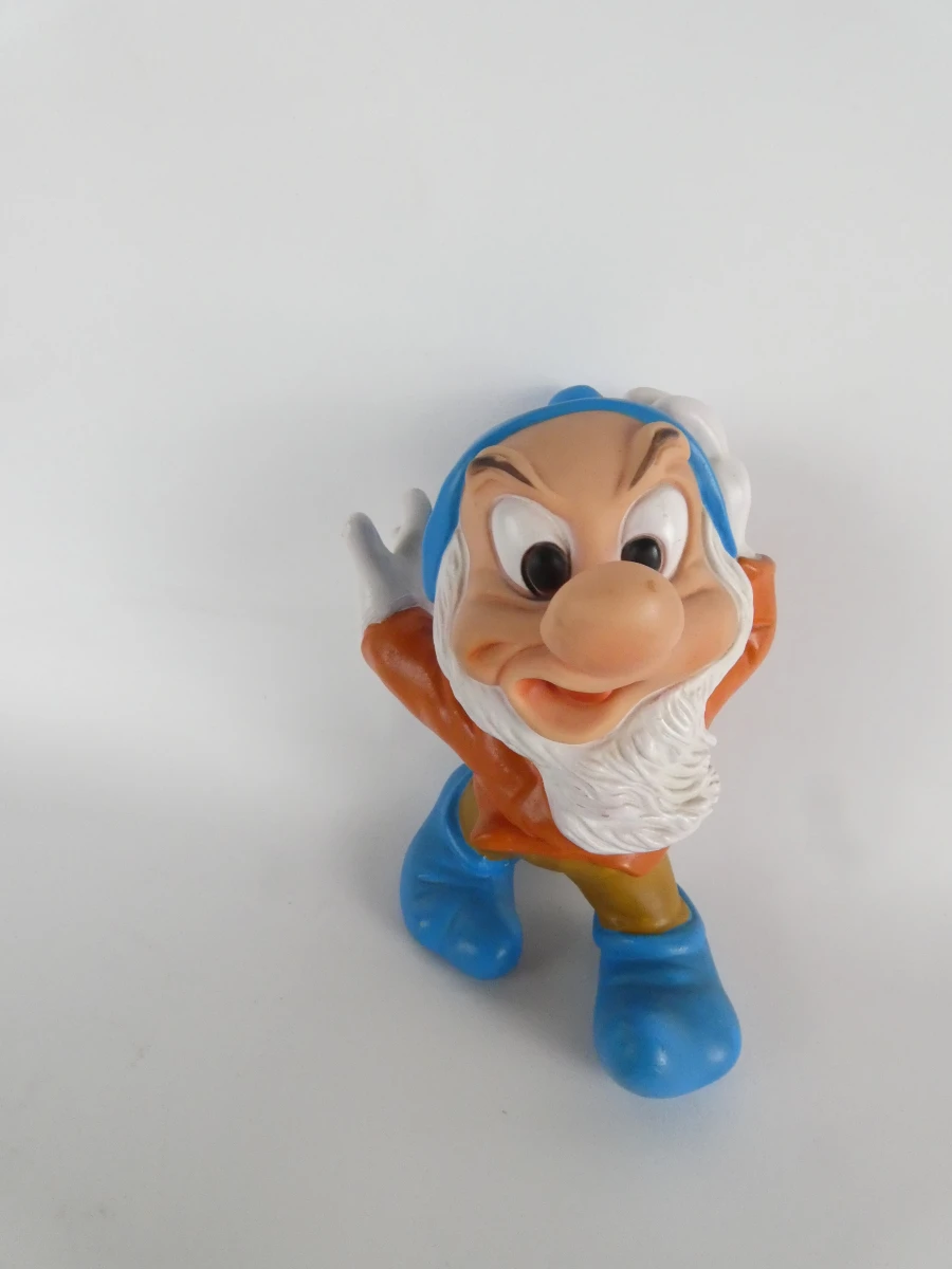 Vintage Disney Sneeuwwitje en de Zeven Dwergen – 7 figuren - foto 12