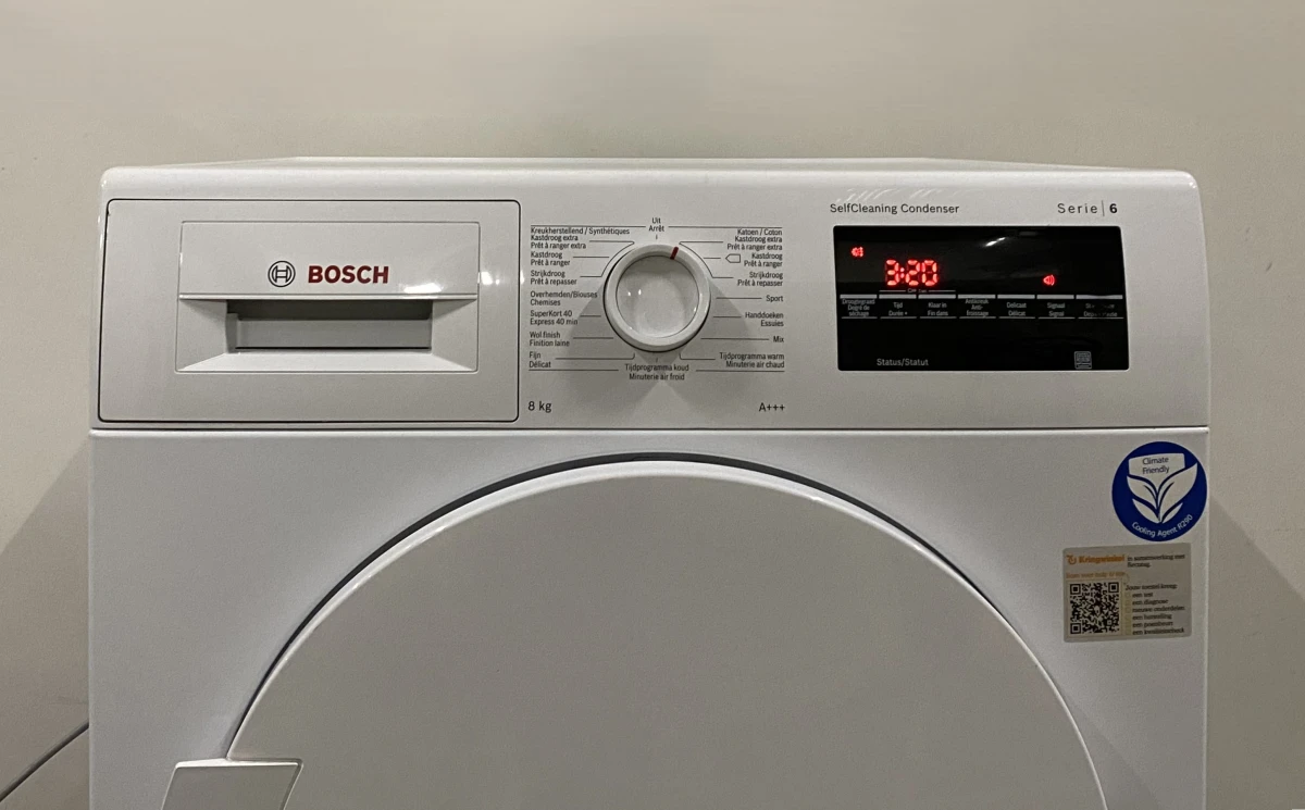 Warmtepompdroogkast - BOSCH - type:WTW8546CFG/09 - foto 2