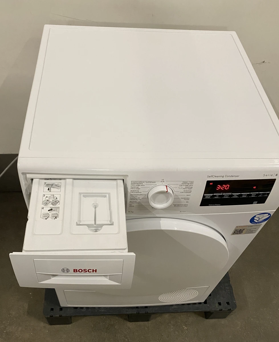 Warmtepompdroogkast - BOSCH - type:WTW8546CFG/09 - foto 4