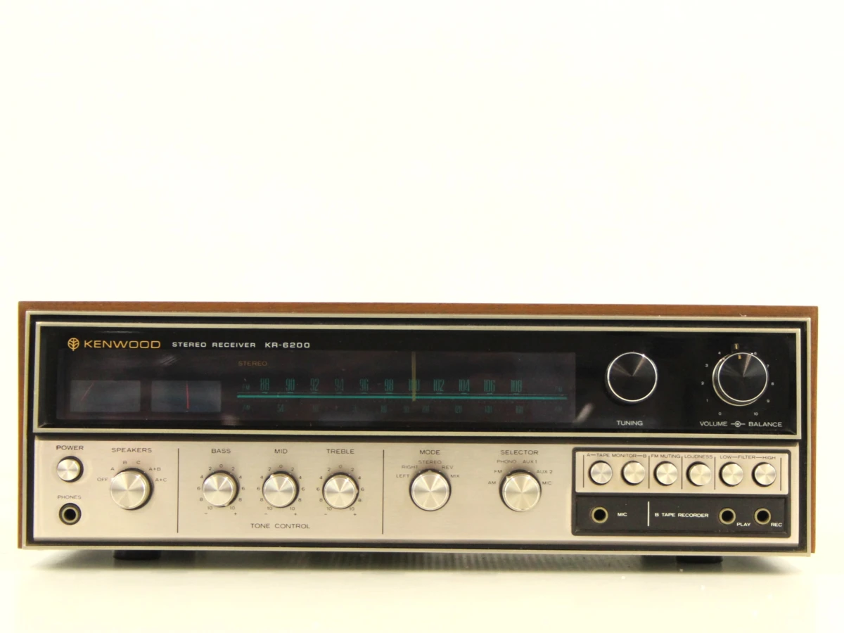 Kenwood KR-6200 Stereo Receiver (Jaren '70) - foto 2
