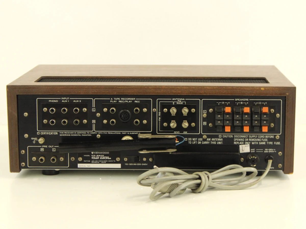 Kenwood KR-6200 Stereo Receiver (Jaren '70) - foto 7