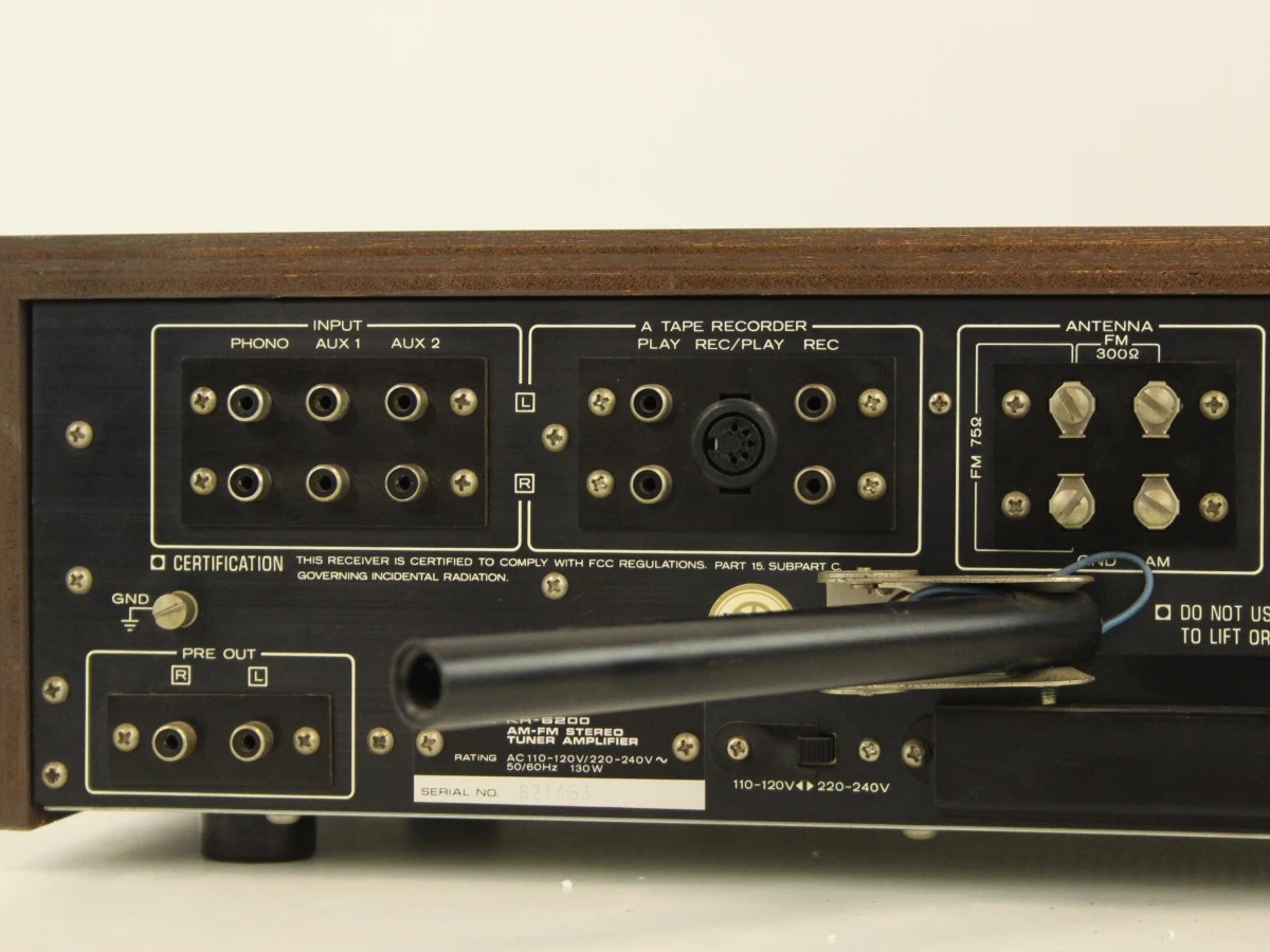 Kenwood KR-6200 Stereo Receiver (Jaren '70) - foto 9