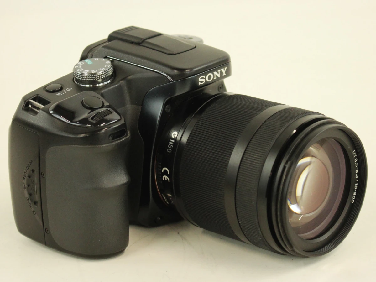 Sony Alpha 100 digitale spiegelreflexcamera met zoomlens en accessoires - foto 13