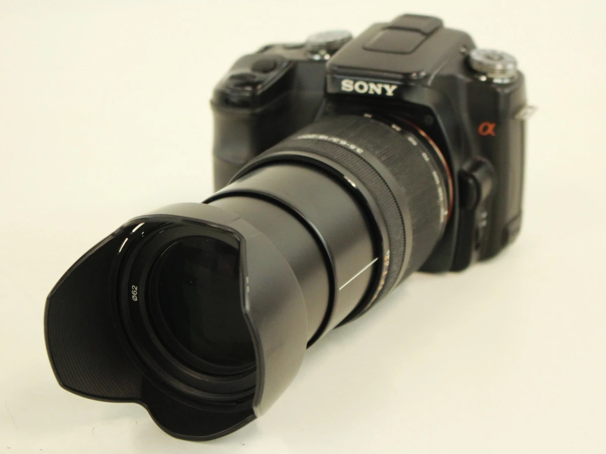Sony Alpha 100 digitale spiegelreflexcamera met zoomlens en accessoires - foto 15
