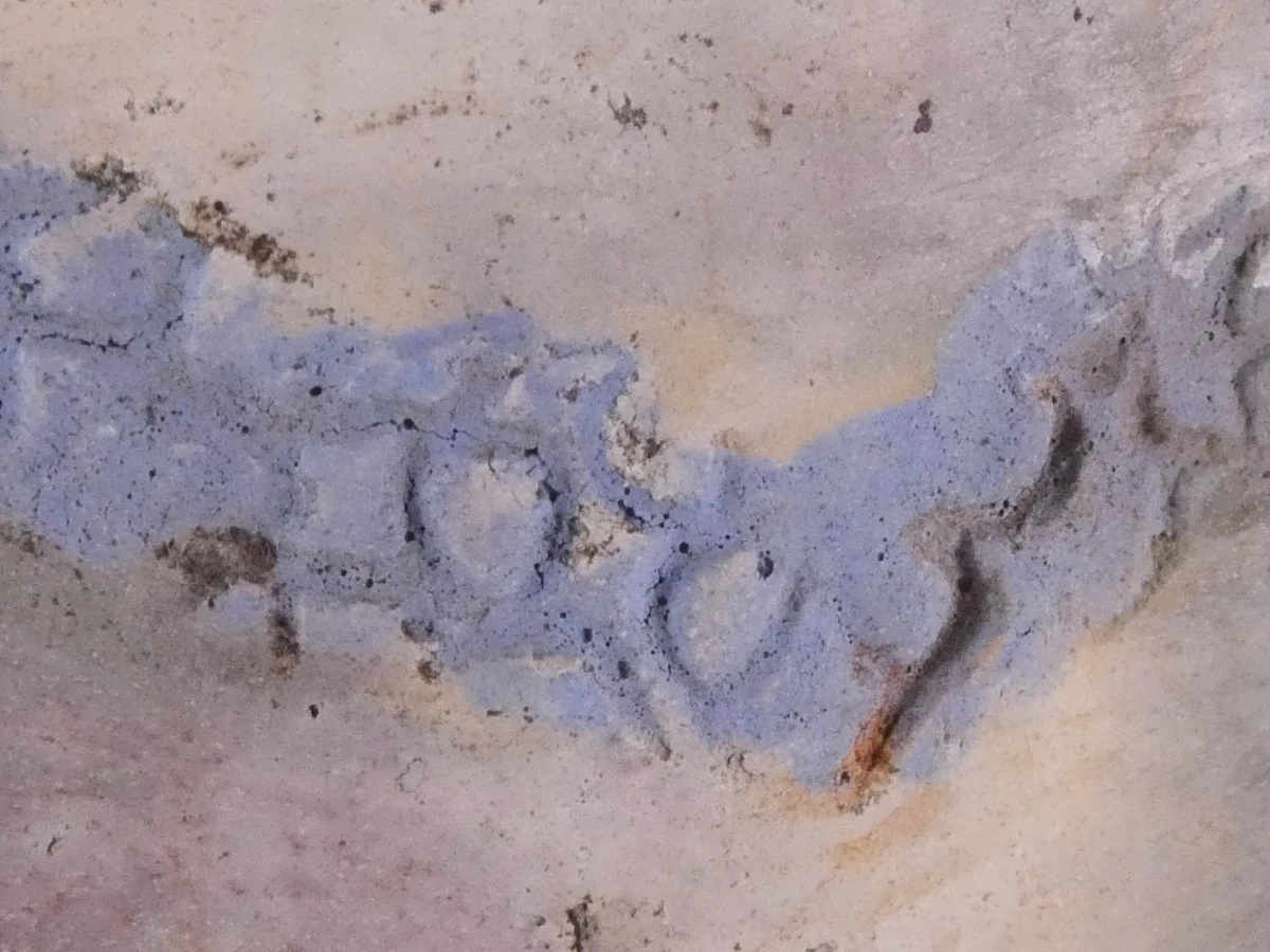 Decoratieve keramische vaas met blauwe accenten - foto 12