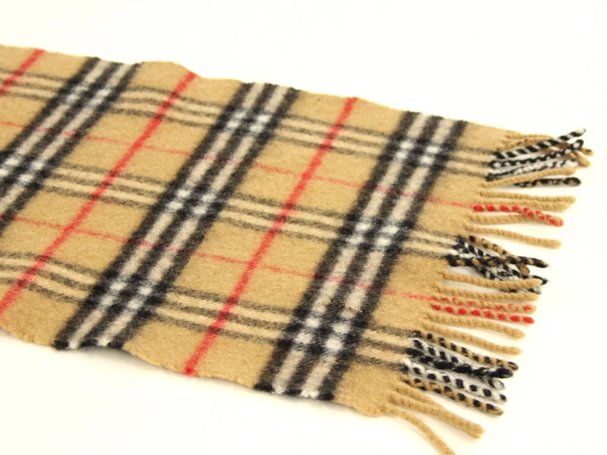 BURBERRY London - Iconische Nova Check sjaal - 100% lamswol - Made in England - foto 3