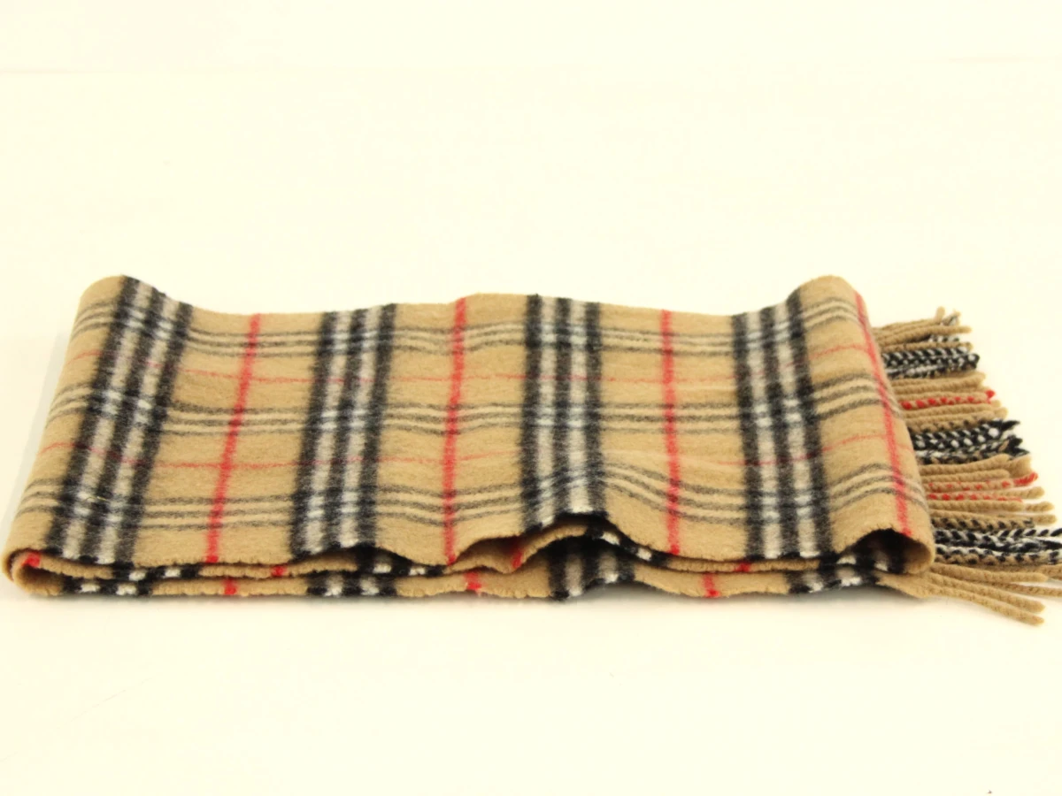 BURBERRY London - Iconische Nova Check sjaal - 100% lamswol - Made in England - foto 6