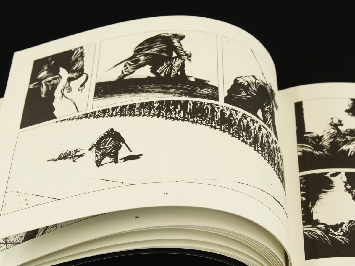 Manu Larcenet – Le Rapport de Brodeck luxe hardcover graphic novel - foto 5