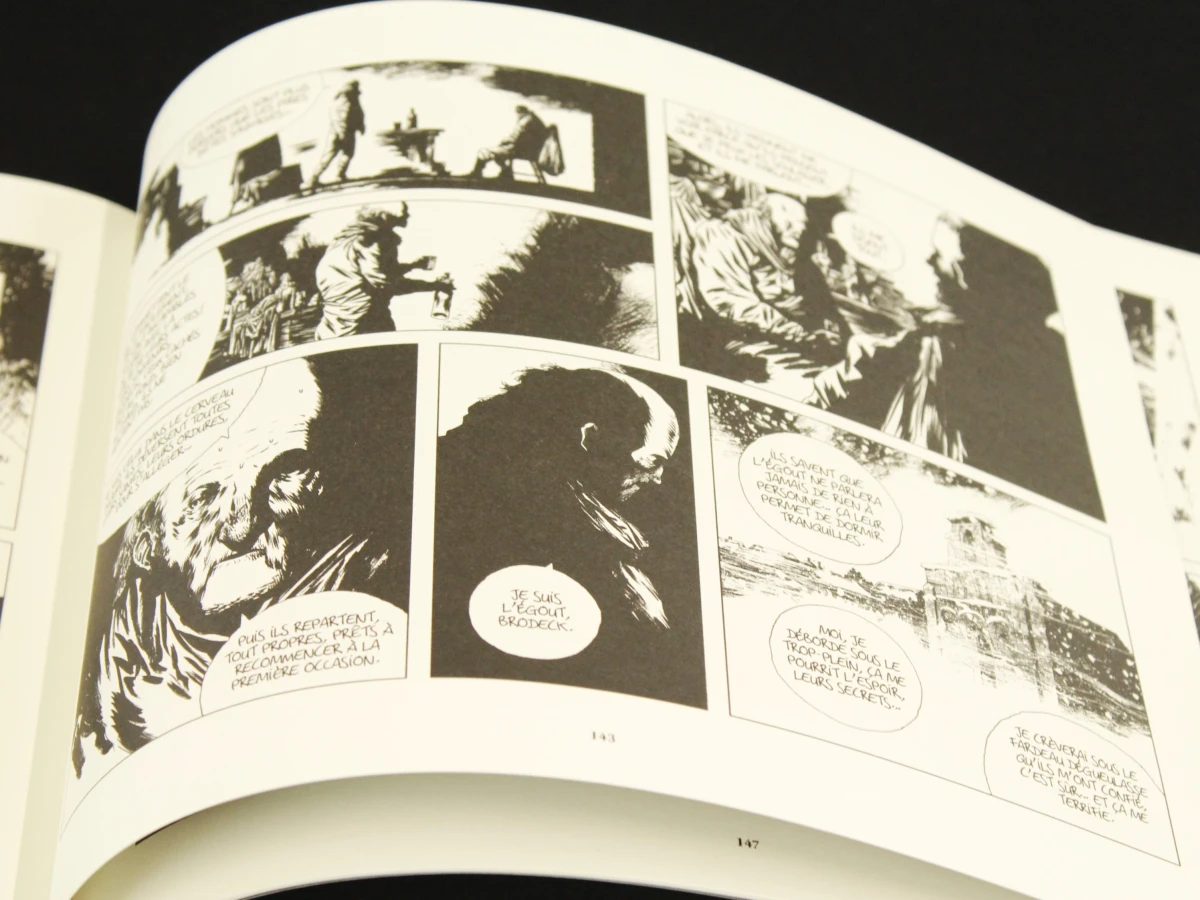 Manu Larcenet – Le Rapport de Brodeck luxe hardcover graphic novel - foto 7