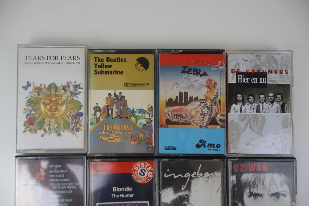 Verzameling van 12 muziekcassettes - foto 3