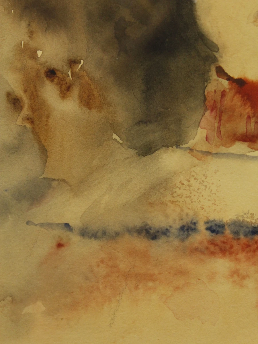 Slava Korobeynikov (°1968) – gesigneerde aquarel, portret - foto 7