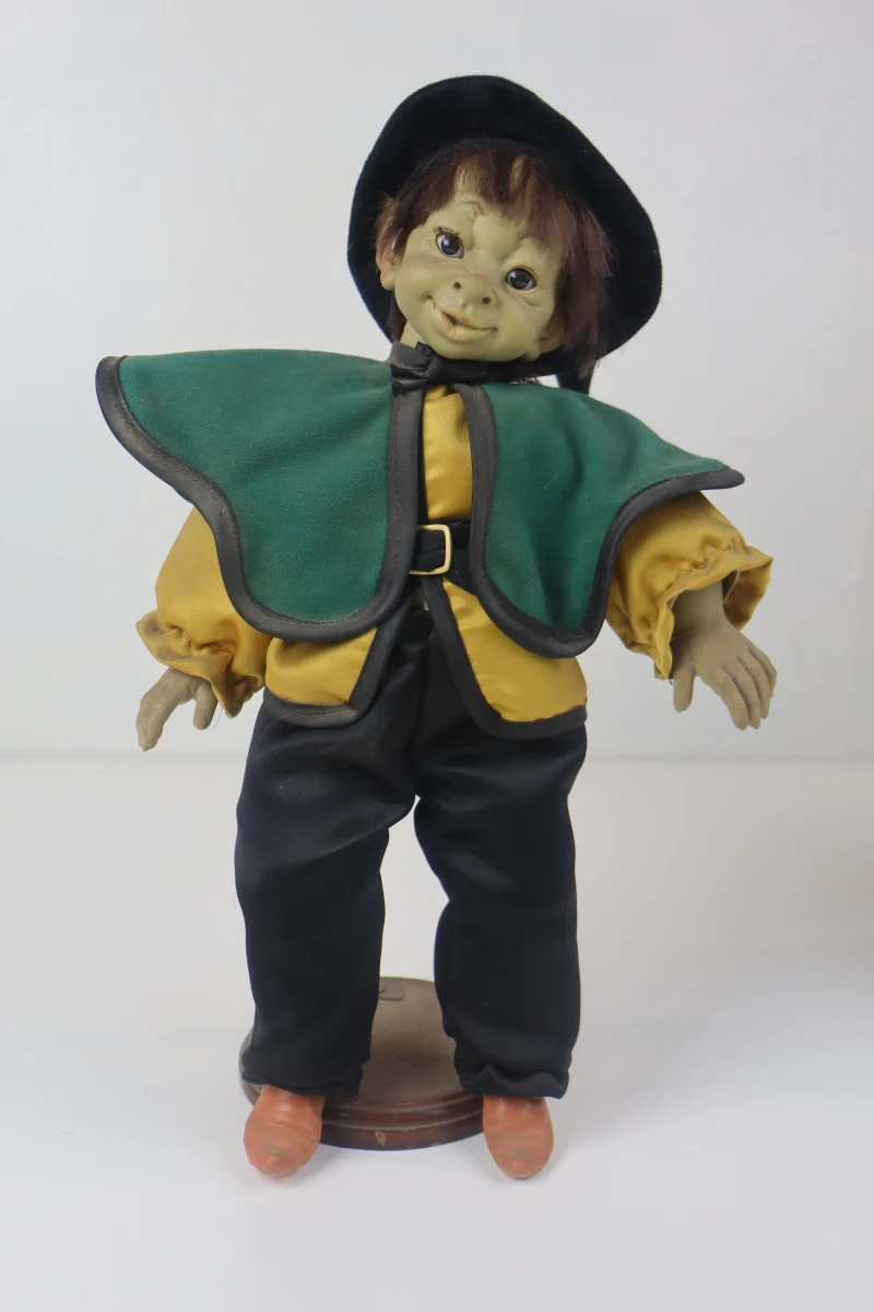 Set van 4 Vintage D’Anton Jos ’Magic Elfos’ Poppen - foto 2
