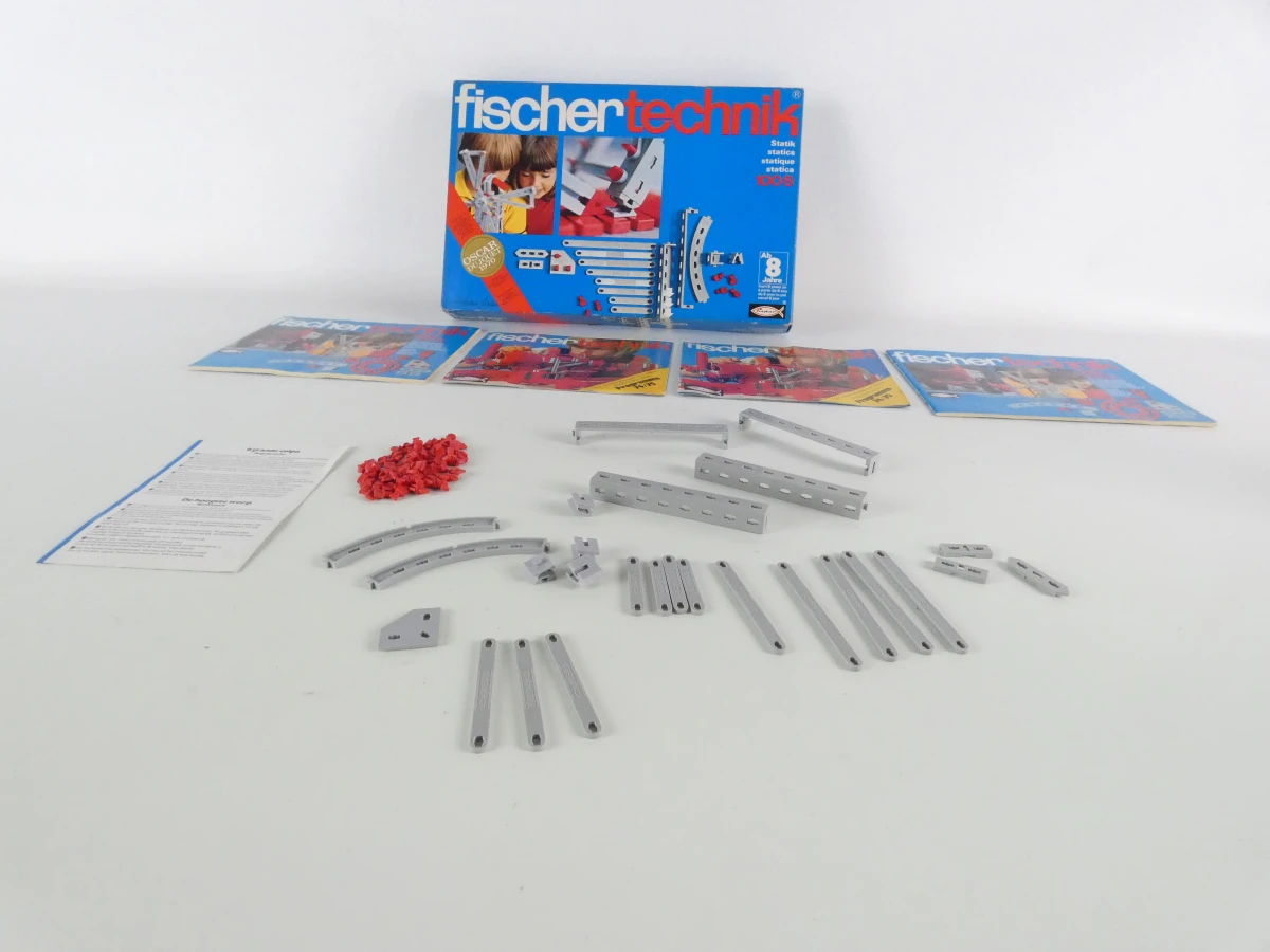 Fischertechnik bouwsets met handleidingen en onderdelen - foto 12