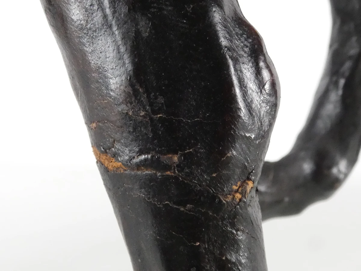Lederen Paardsculptuur – Handgemaakt - foto 6