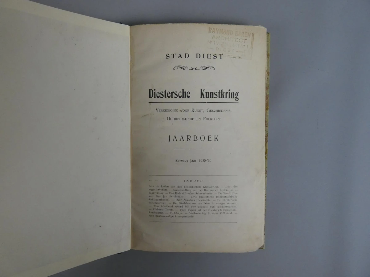 Diestersche Kunstkring - Jaarboek 1935-'36 - foto 3