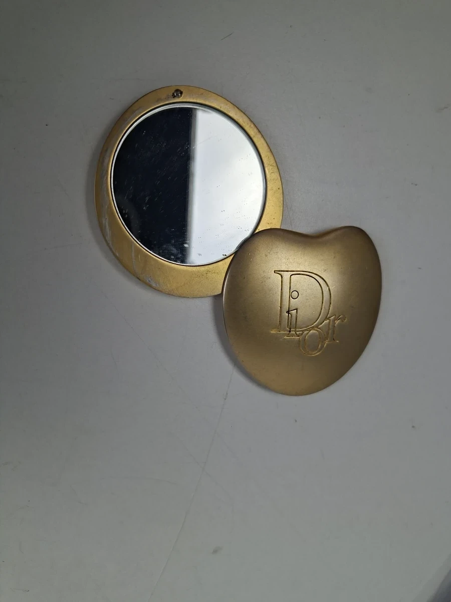 Authentieke Christian Dior Vintage Schuifspiegel (Hartvormig/Asymmetrisch) - foto 2
